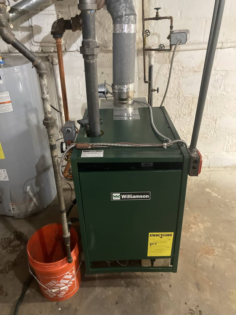 Williamson boiler — work by A&A Plumbing & HVAC